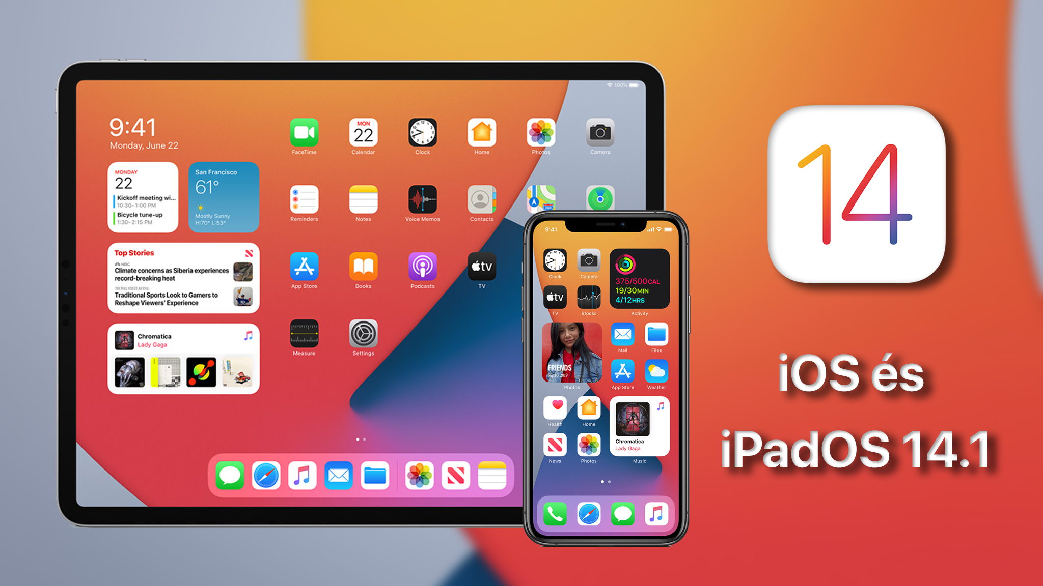 Отличия ios. IPADOS 14.